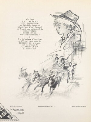 cover image of La calèche du bonheur
